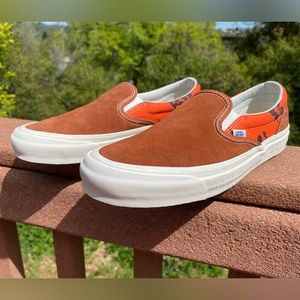 NEW Modernica x Vans OG Classic Slip-On LX Hawaiian - VN0A45JKVQJ - 9.5 M / 11 W